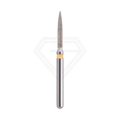 Fg Diamond Flame 862 Burs - 5Pcs per pack ⌀0.12 mm x 8.0 mm / Extra Fine l Global Burs