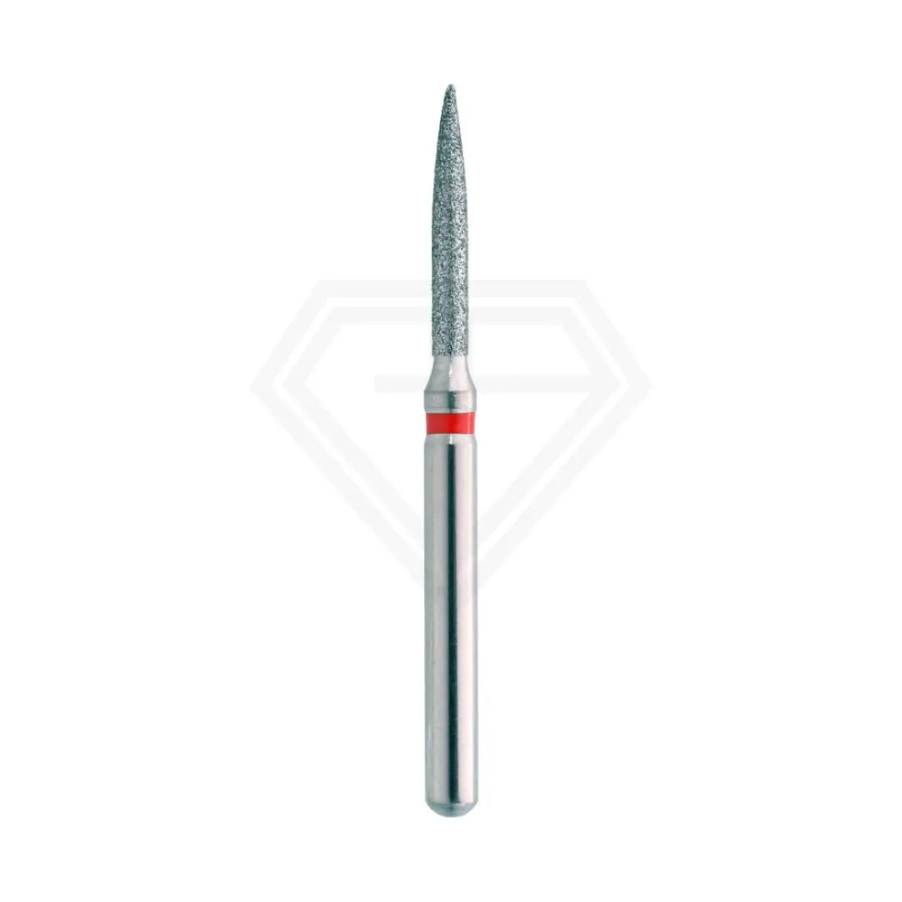 Fg Diamond Flame 862 Burs - 5Pcs per pack ⌀0.12 mm x 8.0 mm / Fine l Global Burs