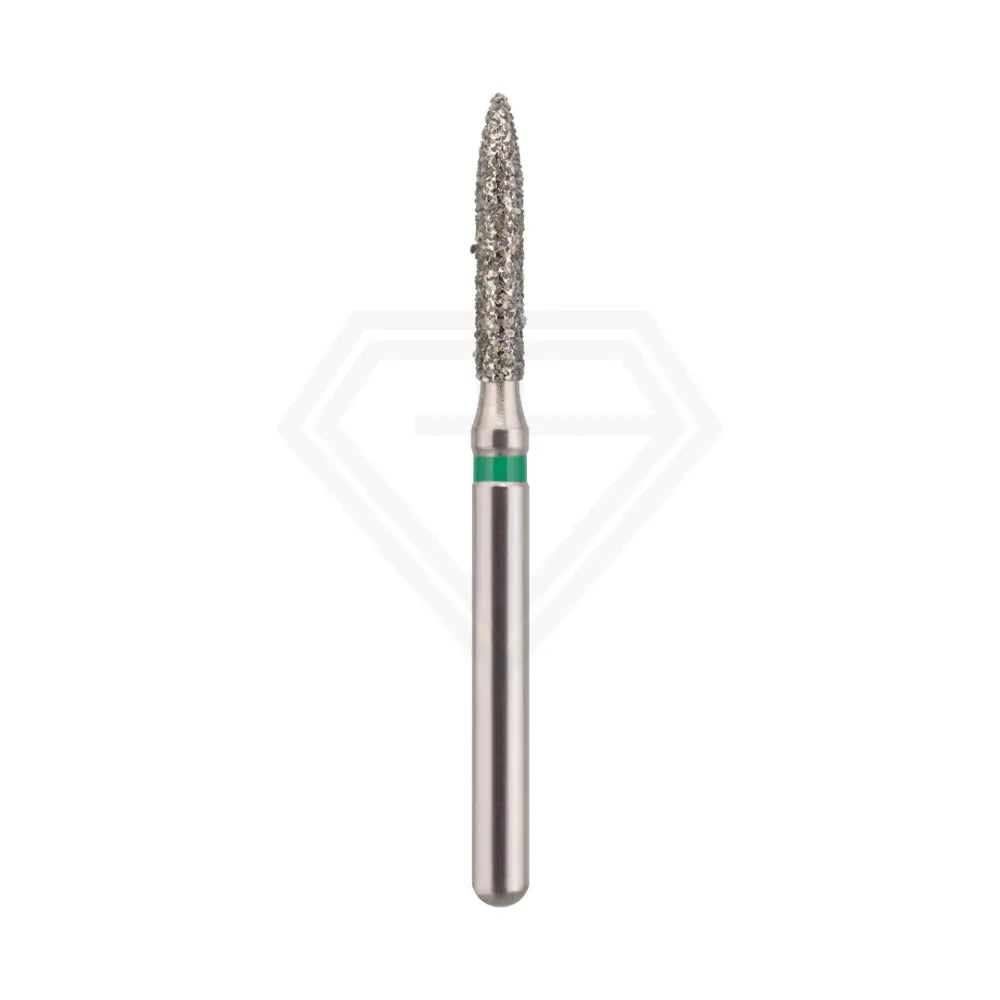 Fg Diamond Flame 862 Burs - 5Pcs per pack ⌀0.14 mm x 8.0 mm / Coarse l Global Burs