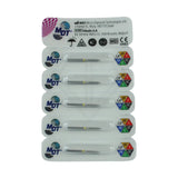 Fg Diamond Flame 862 Burs - 5Pcs per pack ⌀0.14 mm x 8.0 mm / Extra Fine l Global Burs