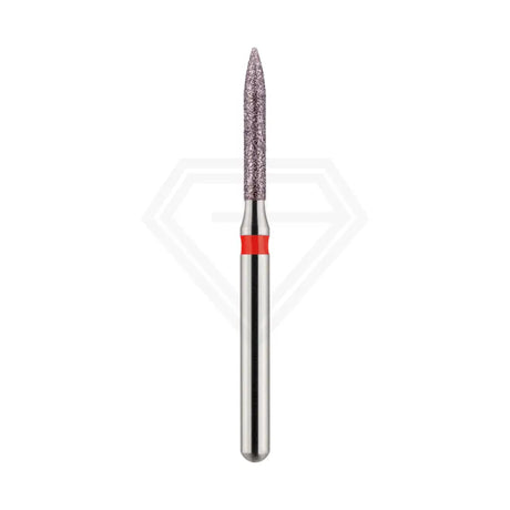 Fg Diamond Flame 862 Burs - 5Pcs per pack ⌀0.14 mm x 8.0 mm / Fine l Global Burs