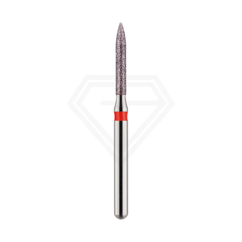 Fg Diamond Flame 862 Burs - 5Pcs per pack ⌀0.14 mm x 8.0 mm / Fine l Global Burs