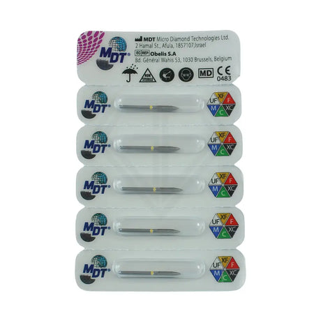 Fg Diamond Flame 862 Burs - 5Pcs per pack ⌀0.18 mm x 8.0 mm / Extra Fine l Global Burs