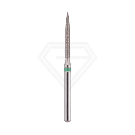 Fg Diamond Flame 863 Burs - 5Pcs per pack ⌀0.10 mm x 10.0 mm / Coarse l Global Bus