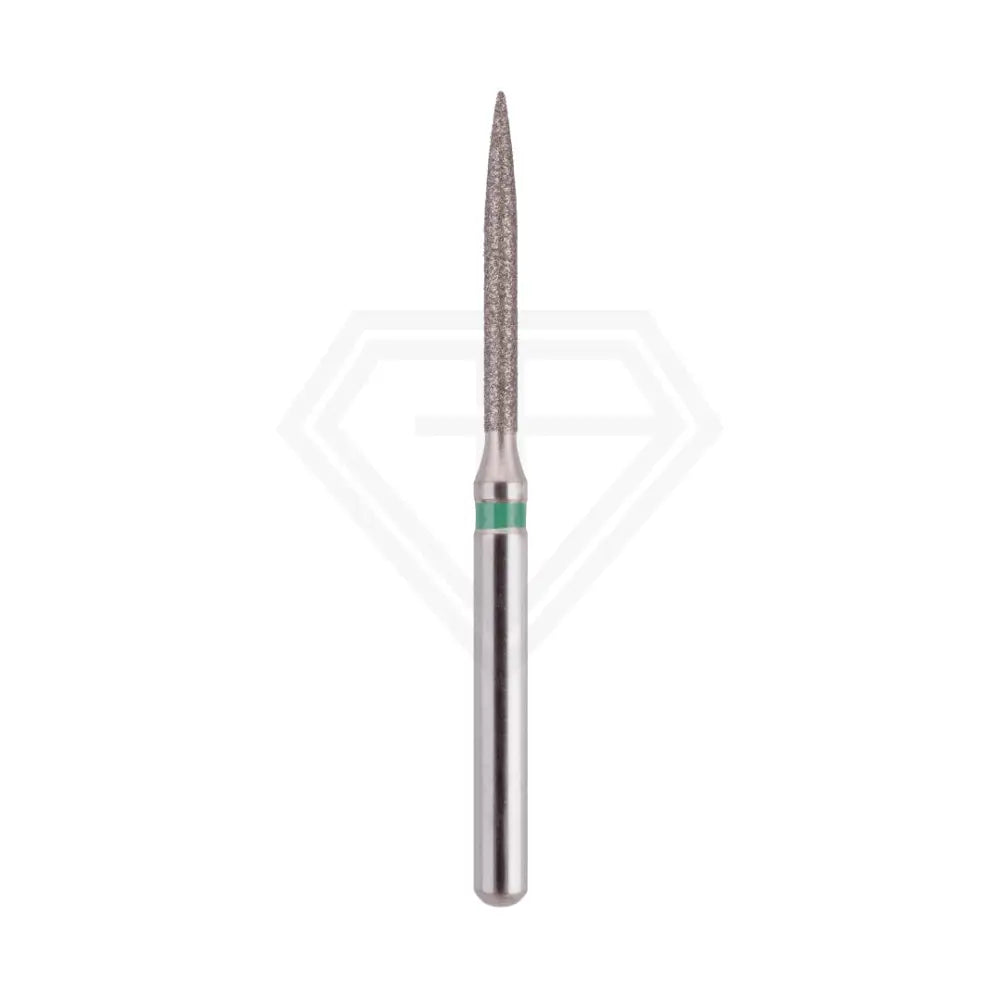 Fg Diamond Flame 863 Burs - 5Pcs per pack ⌀0.10 mm x 10.0 mm / Coarse l Global Bus