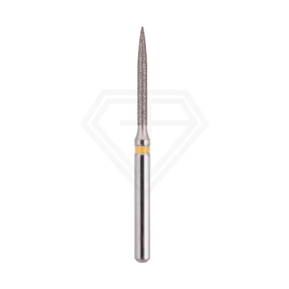 Fg Diamond Flame 863 Burs - 5Pcs per pack ⌀0.10 mm x 10.0 mm / Extra Fine l Global Burs