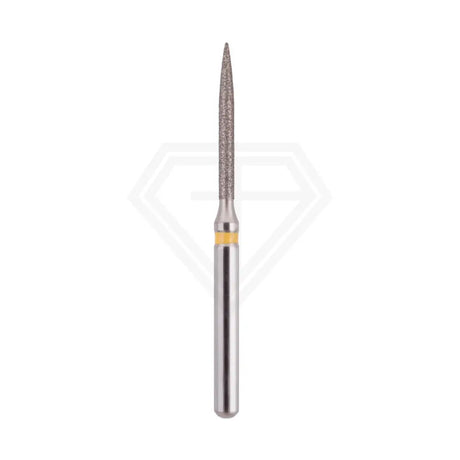 Fg Diamond Flame 863 Burs - 5Pcs per pack ⌀0.10 mm x 10.0 mm / Extra Fine l Global Burs