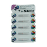Fg Diamond Flame 863 Burs - 5Pcs per pack ⌀0.10 mm x 10.0 mm / Fine l Global Burs