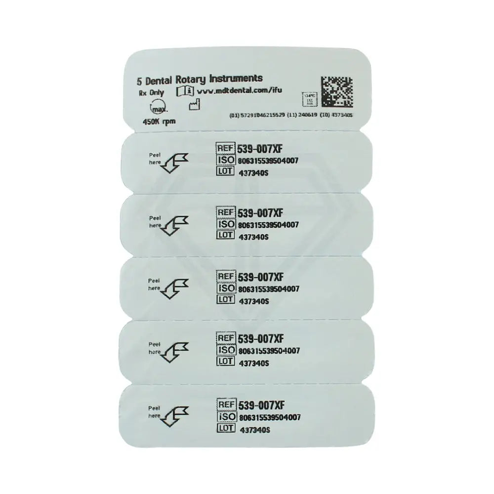 Fg Diamond Flame Needle Short Head 883 Burs - 5Pcs per pack l Global Burs