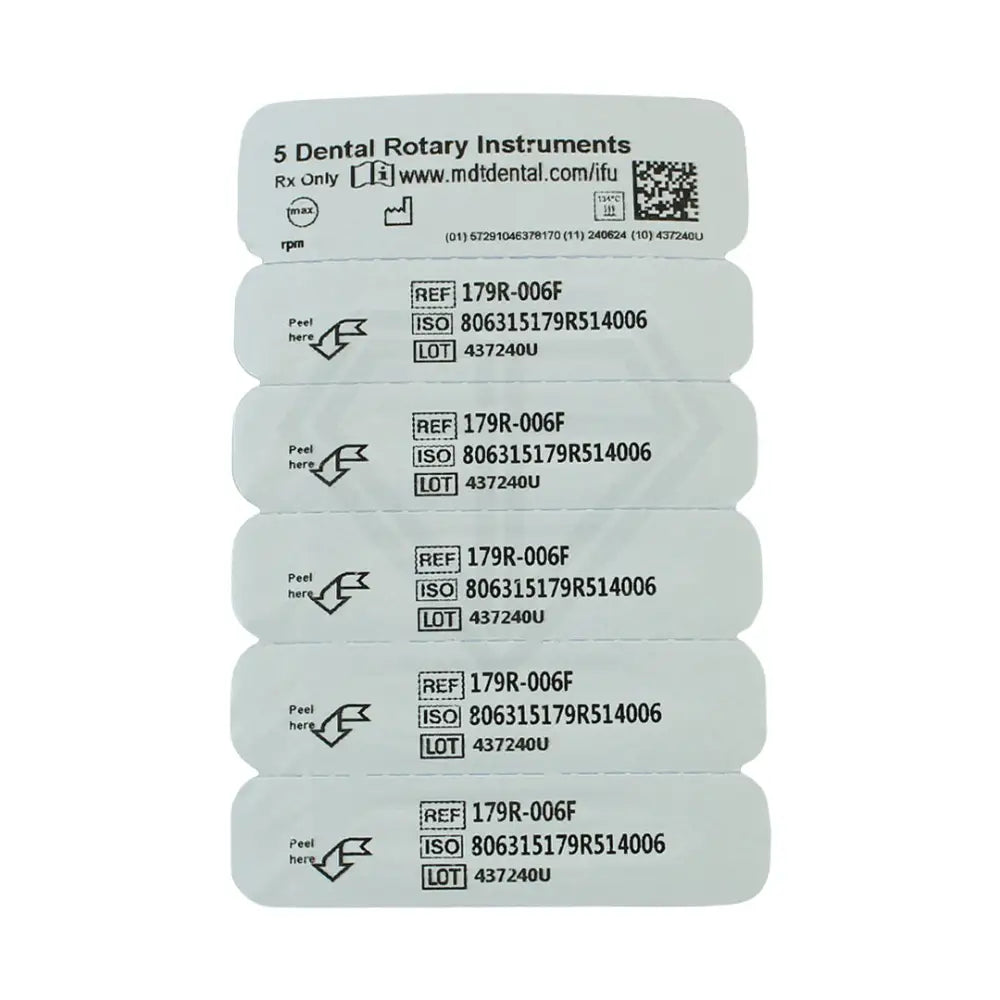 Fg Diamond Flat End Cutting 839R Burs - 5Pcs per pack l Global Burs