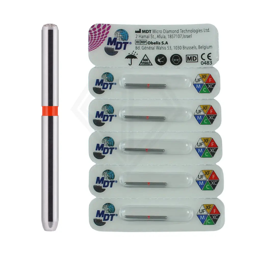 Fg Diamond Flat End Cutting 839R Burs - 5Pcs per pack l Globa Burs
