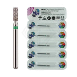 Fg Diamond Flat End Cylinder 835 Burs - 5Pcs per pack l Global Burs
