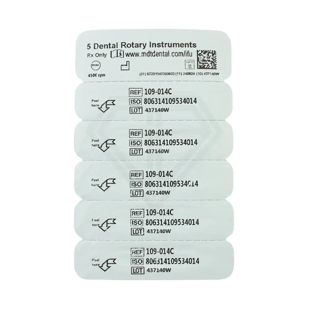 Fg Diamond Flat End Cylinder 835 Burs - 5Pcs per pack l Global Burs