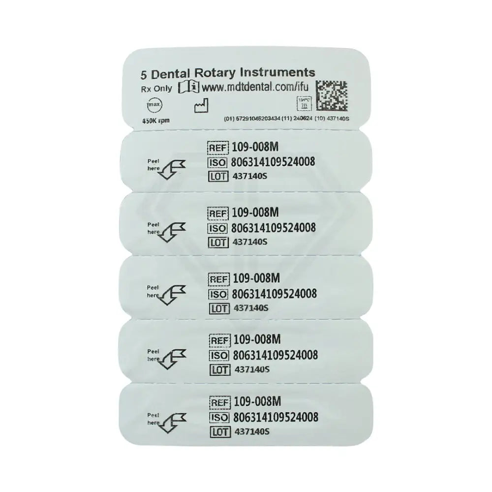 Fg Diamond Flat End Cylinder 835 Burs - 5Pcs per pack l Global Burs