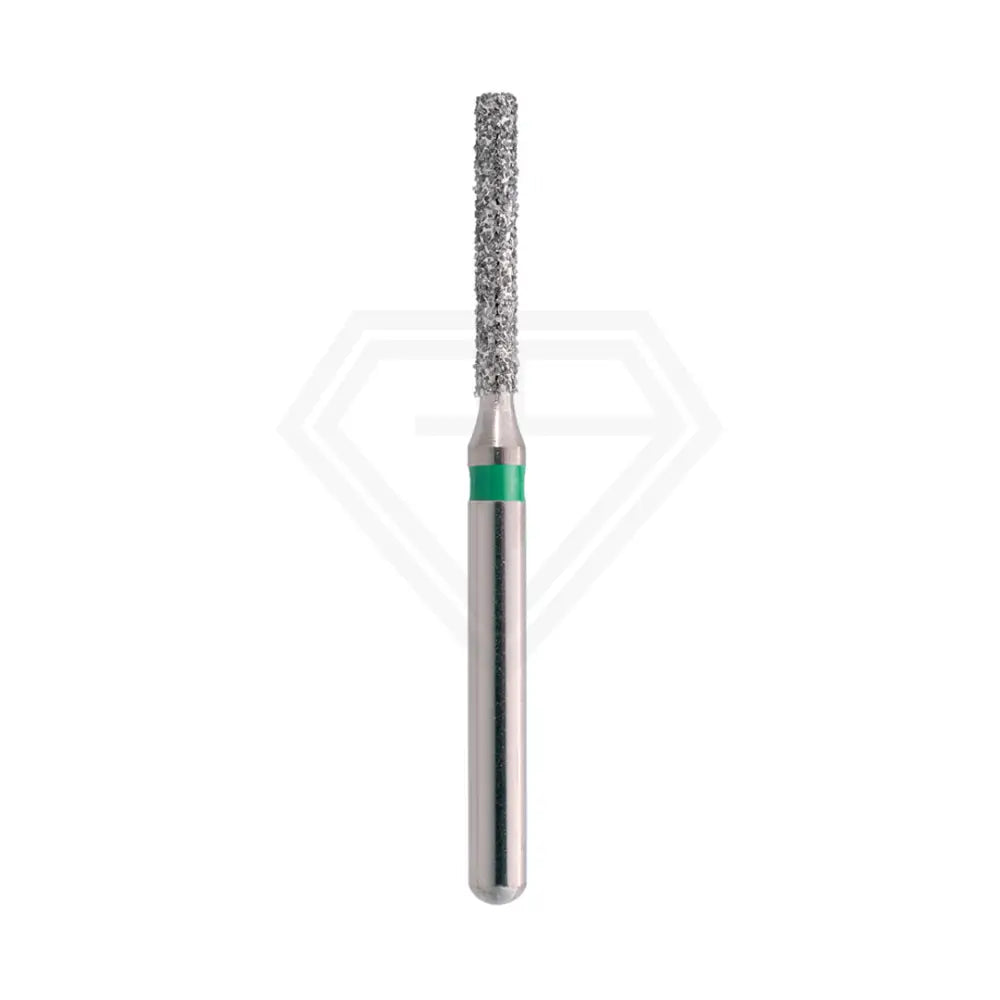 Fg Diamond Flat End Cylinder 837 Burs - 5Pcs per pack ⌀0.12 mm x 8.0 mm / Coarse l Global Burs