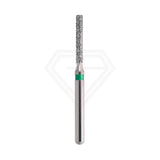 Fg Diamond Flat End Cylinder 837 Burs - 5Pcs per pack ⌀0.12 mm x 8.0 mm / Coarse l Global Burs