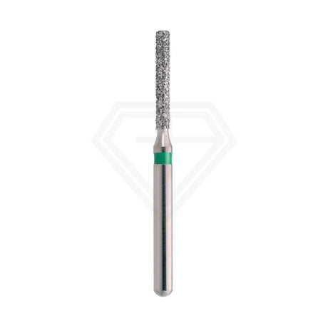 Fg Diamond Flat End Cylinder 837 Burs - 5Pcs per pack ⌀0.12 mm x 8.0 mm / Coarse l Global Burs