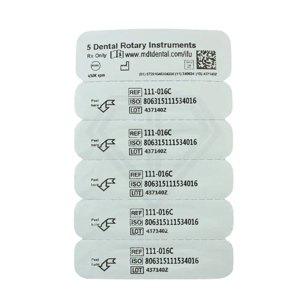 Fg Diamond Flat End Cylinder 837 Burs - 5Pcs per pack l Global Burs