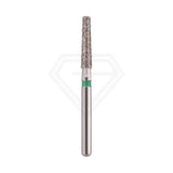 Fg Diamond Flat End Taper 847 Burs - 5Pcs per pack ⌀0.18 mm x 8.0 mm / Coarse l Global Burs