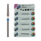 Fg Diamond Flat End Taper 847 Burs - 5Pcs per pack l Global Burs