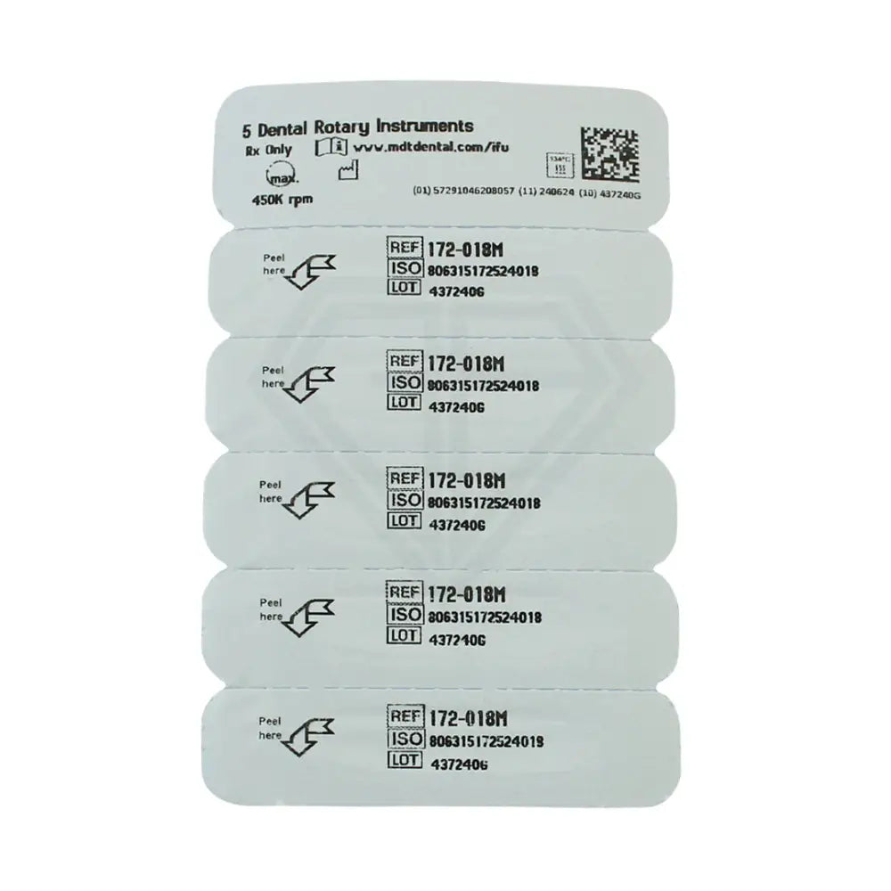 Fg Diamond Flat End Taper 847 Burs - 5Pcs per pack l Global Burs
