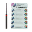 Fg Diamond Flat End Taper 847 Burs - 5Pcs per pack l Global Burs