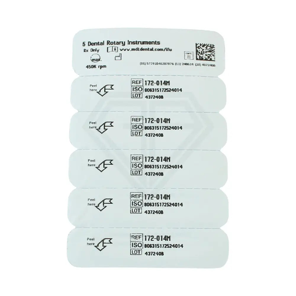 Fg Diamond Flat End Taper 847 Burs - 5Pcs per pack l Global Burs