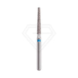 Fg Diamond Flat End Taper 848 Burs - 5Pcs per pack ⌀0.16 mm x 10.0 mm / Medium l Global Burs