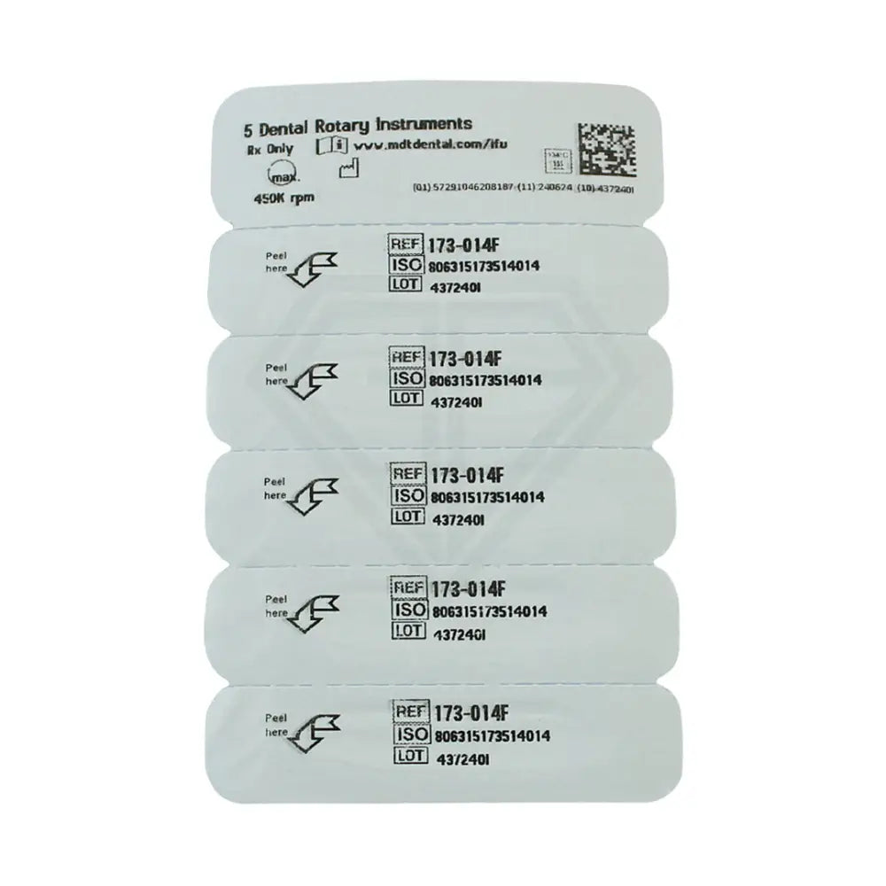 Fg Diamond Flat End Taper 848 Burs - 5Pcs per pack l Global Burs