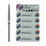 Fg Diamond Flat End Taper 848 Burs - 5Pcs per pack l Global Burs