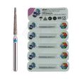 Fg Diamond Flat End Taper 848 Burs - 5Pcs per pack l Global Burs