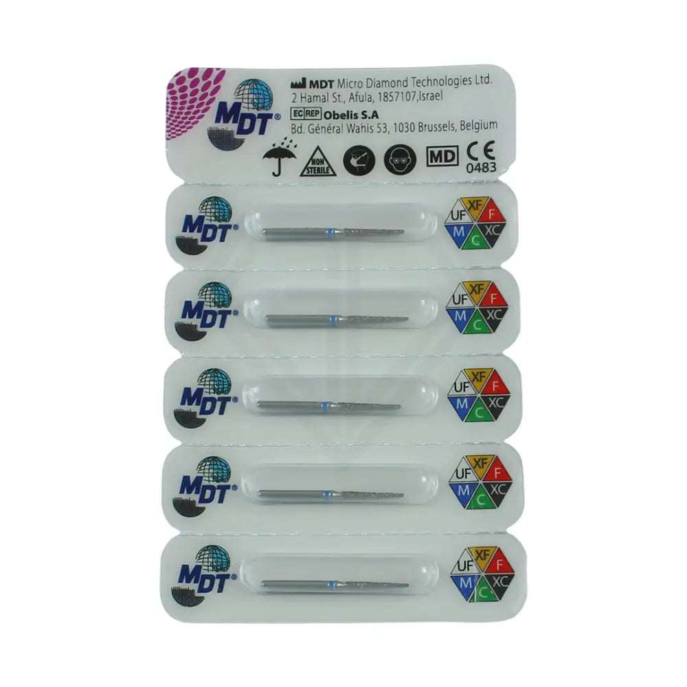 Fg Diamond Flat End Taper 848 Burs - 5Pcs per pack l Global Burs