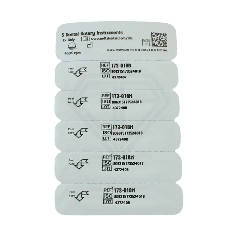 Fg Diamond Flat End Taper 848 Burs - 5Pcs per pack l Global Burs