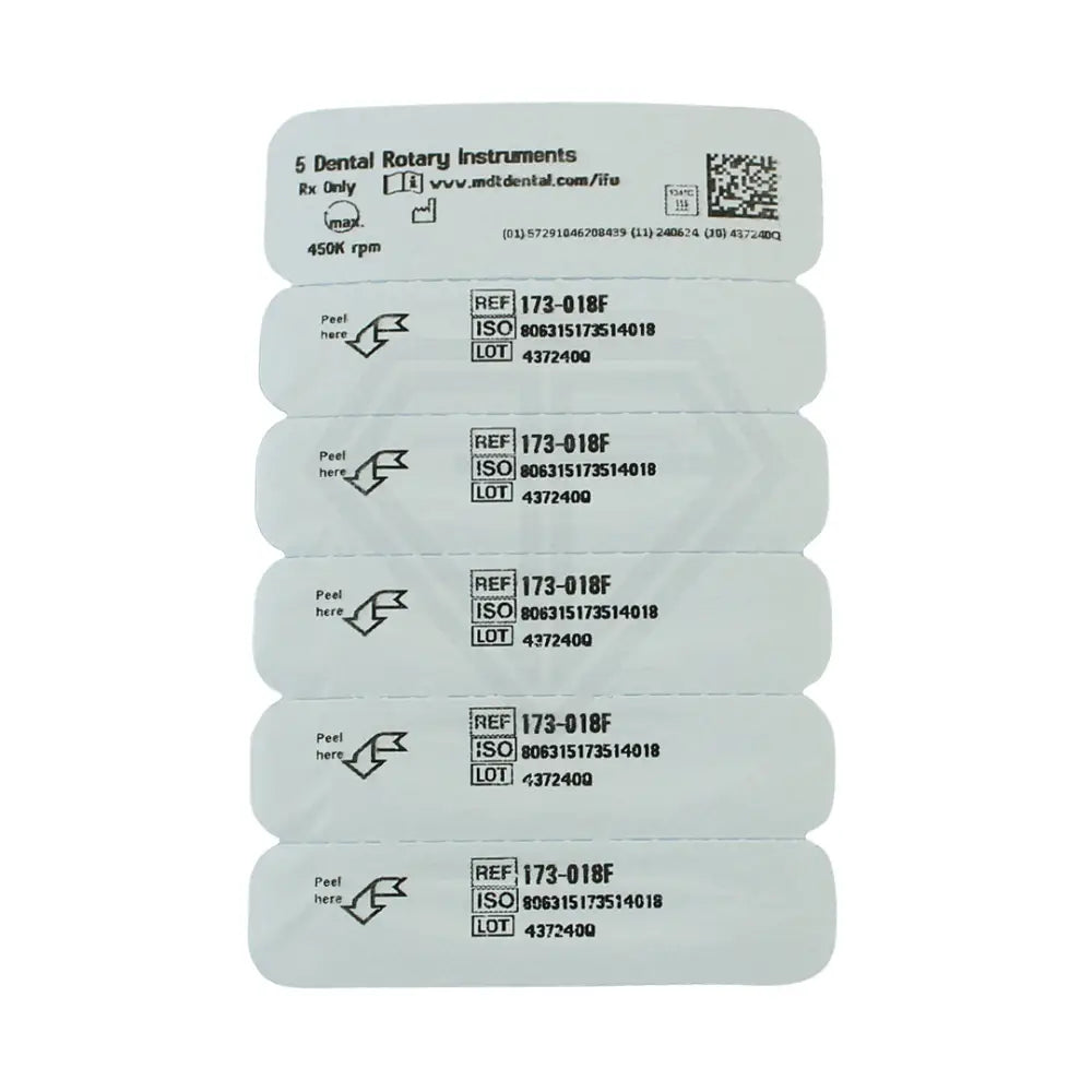 Fg Diamond Flat End Taper 848 Burs - 5Pcs per pack l Global Burs