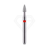 Fg Diamond Grenade Short Flame 390 Burs - 5Pcs per pack ⌀0.16 mm x 3.5 mm / Fine l Global Burs