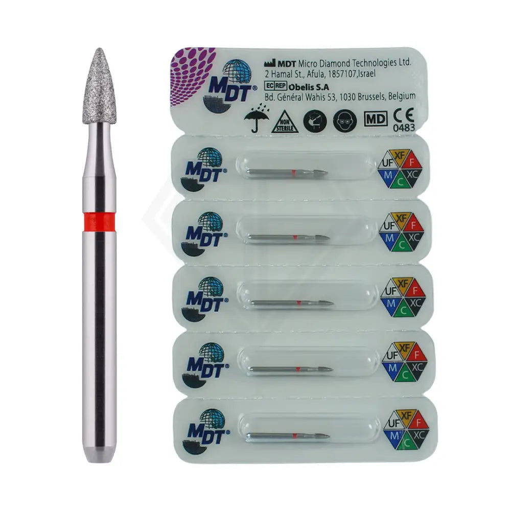 Fg Diamond Grenade Short Flame 390 Burs - 5Pcs per pack l Global Burs