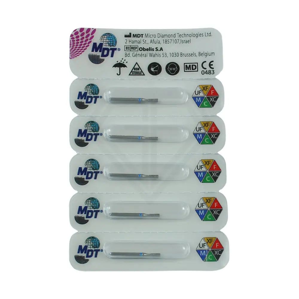 Fg Diamond Inverted Cone 807 Burs - 5Pcs per pack ⌀0.13 mm x 3.5 mm / Medium l Global Burs