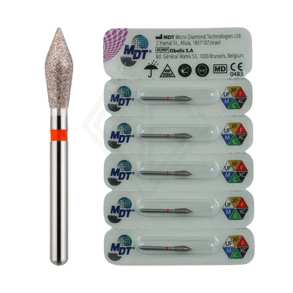 Fg Diamond Pointed Bud 899 Burs - 5Pcs per pack l Global Burs