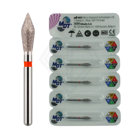Fg Diamond Pointed Bud 899 Burs - 5Pcs per pack l Global Burs