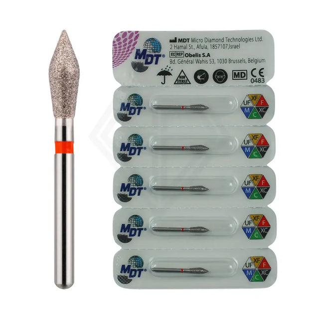 Fg Diamond Pointed Bud 899 Burs - 5Pcs per pack l Global Burs