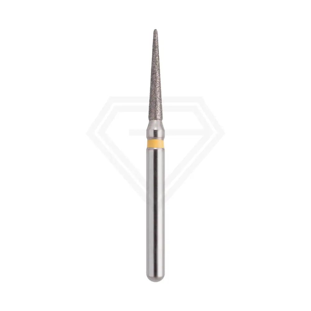 Fg Diamond Pointed Cone 858 Burs - 5Pcs per pack ⌀0.14 mm 8.0 mm / Extra Fine l Global Burs