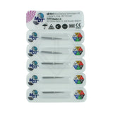 Fg Diamond Pointed Cone 858 Burs - 5Pcs per pack ⌀0.14 mm x 8.0 mm / Ultra Fine l Global Burs
