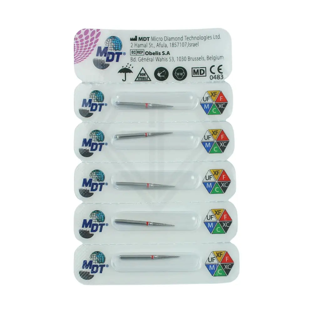 Fg Diamond Pointed Cone 858 Burs - 5Pcs per pack l Global Burs