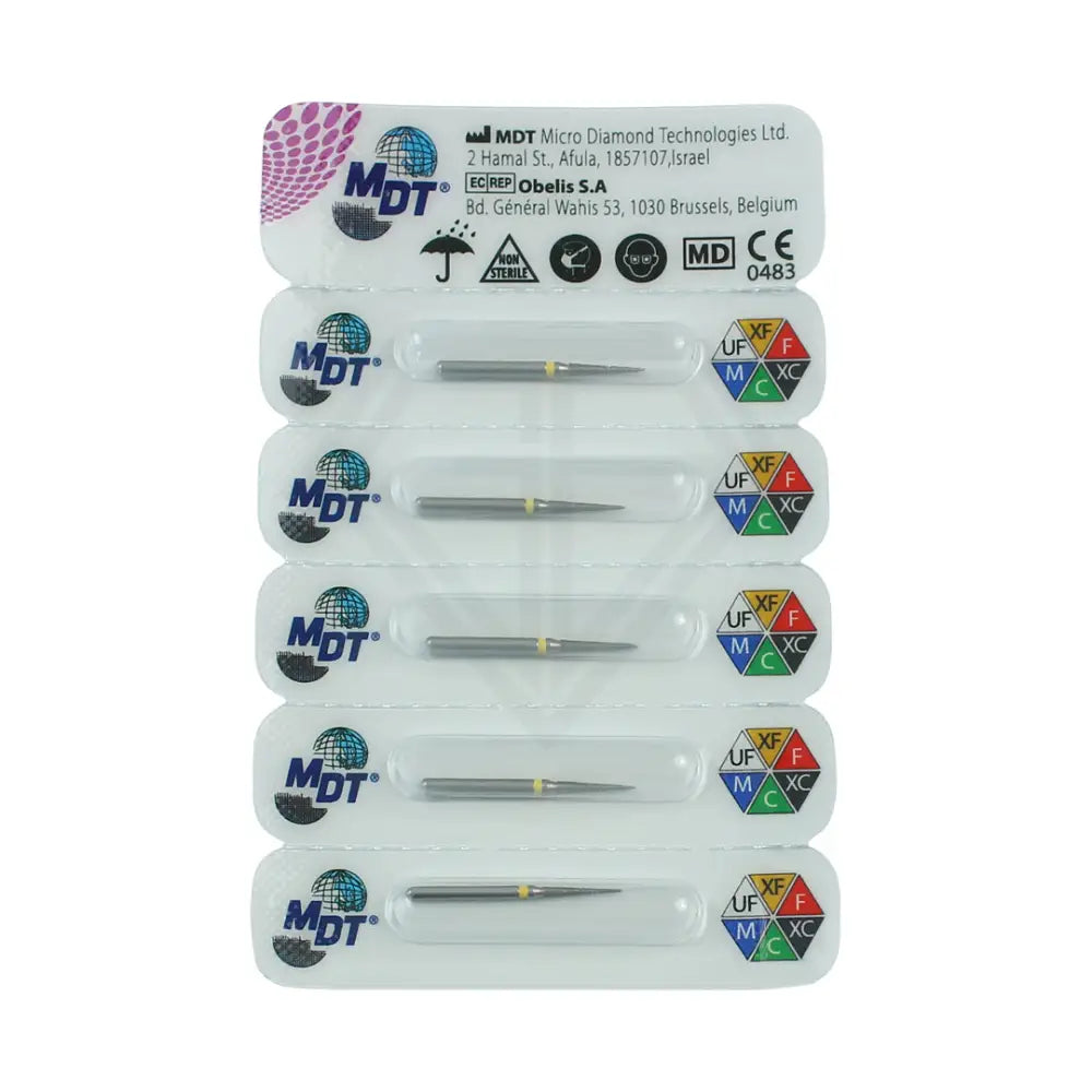 Fg Diamond Pointed Cone 858 Burs - 5Pcs per pack l Global Burs