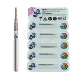 Fg Diamond Pointed Cone 858 Burs - 5Pcs per pack l Global Burs