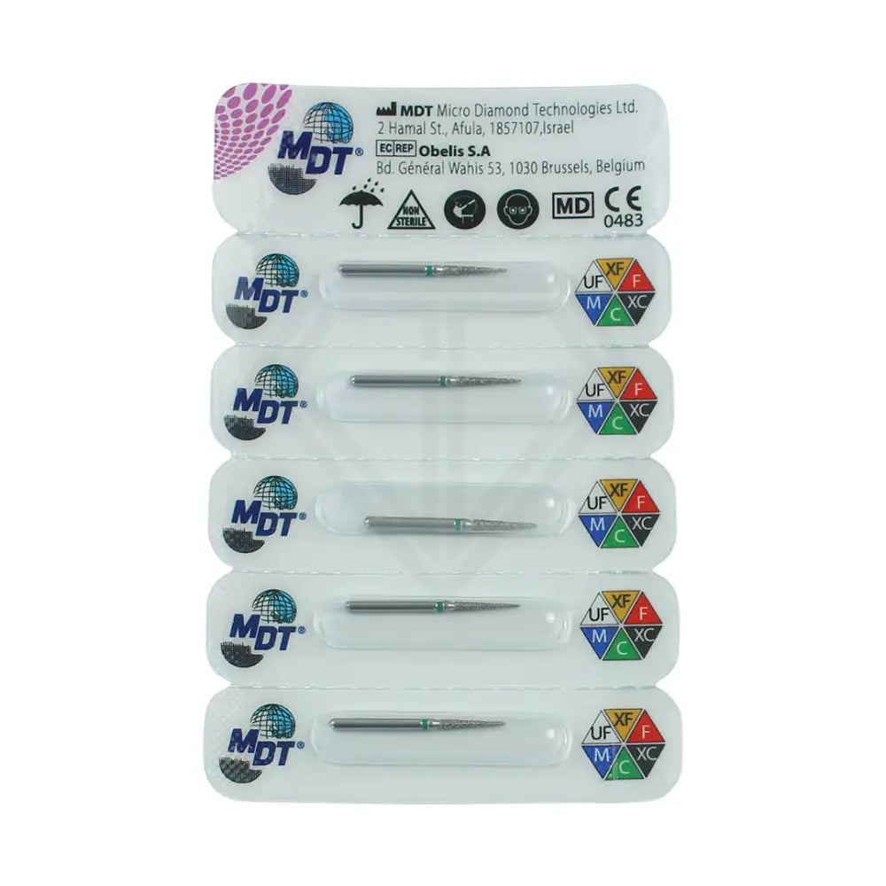 Fg Diamond Pointed Cone 858 Burs - 5Pcs per pack l Global Burs