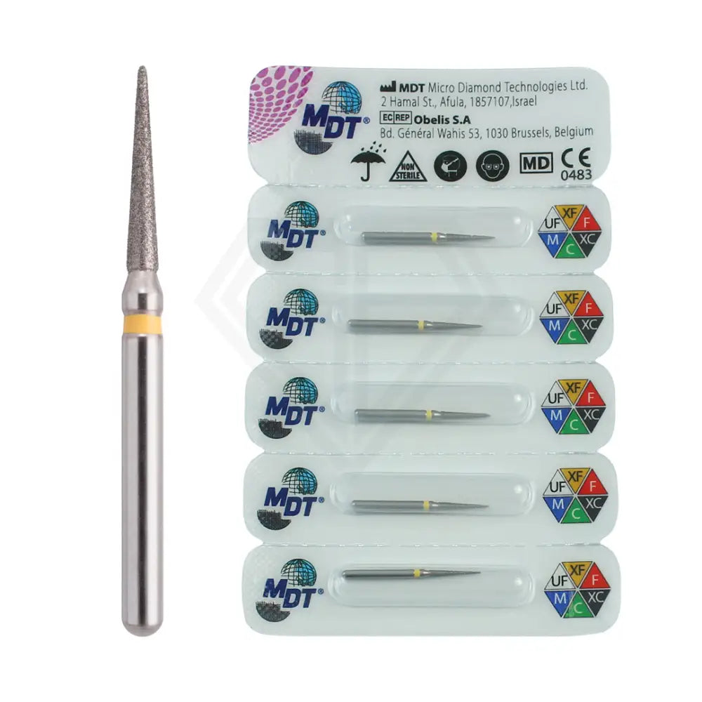 Fg Diamond Pointed Cone 858 Burs - 5Pcs per pack l Global Burs