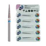 Fg Diamond Pointed Cone 858 Burs - 5Pcs per pack l Global Burs