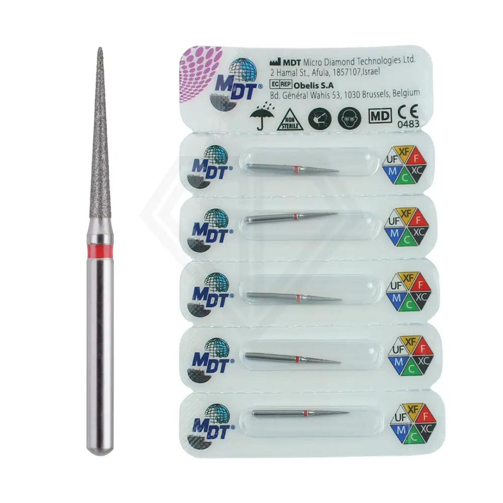 Fg Diamond Pointed Cone 858 Burs - 5Pcs per pack l Global Burs