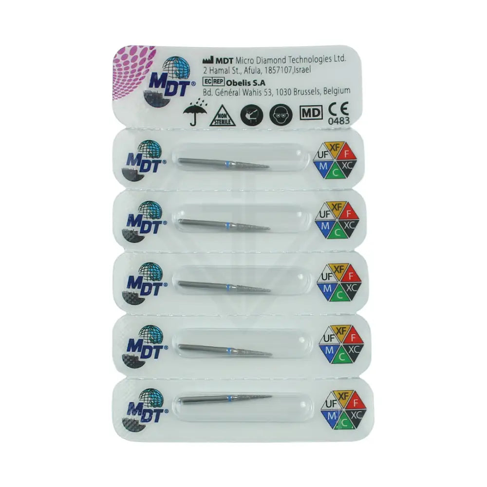 Fg Diamond Pointed Cone 858 Burs - 5Pcs per pack l Global Burs